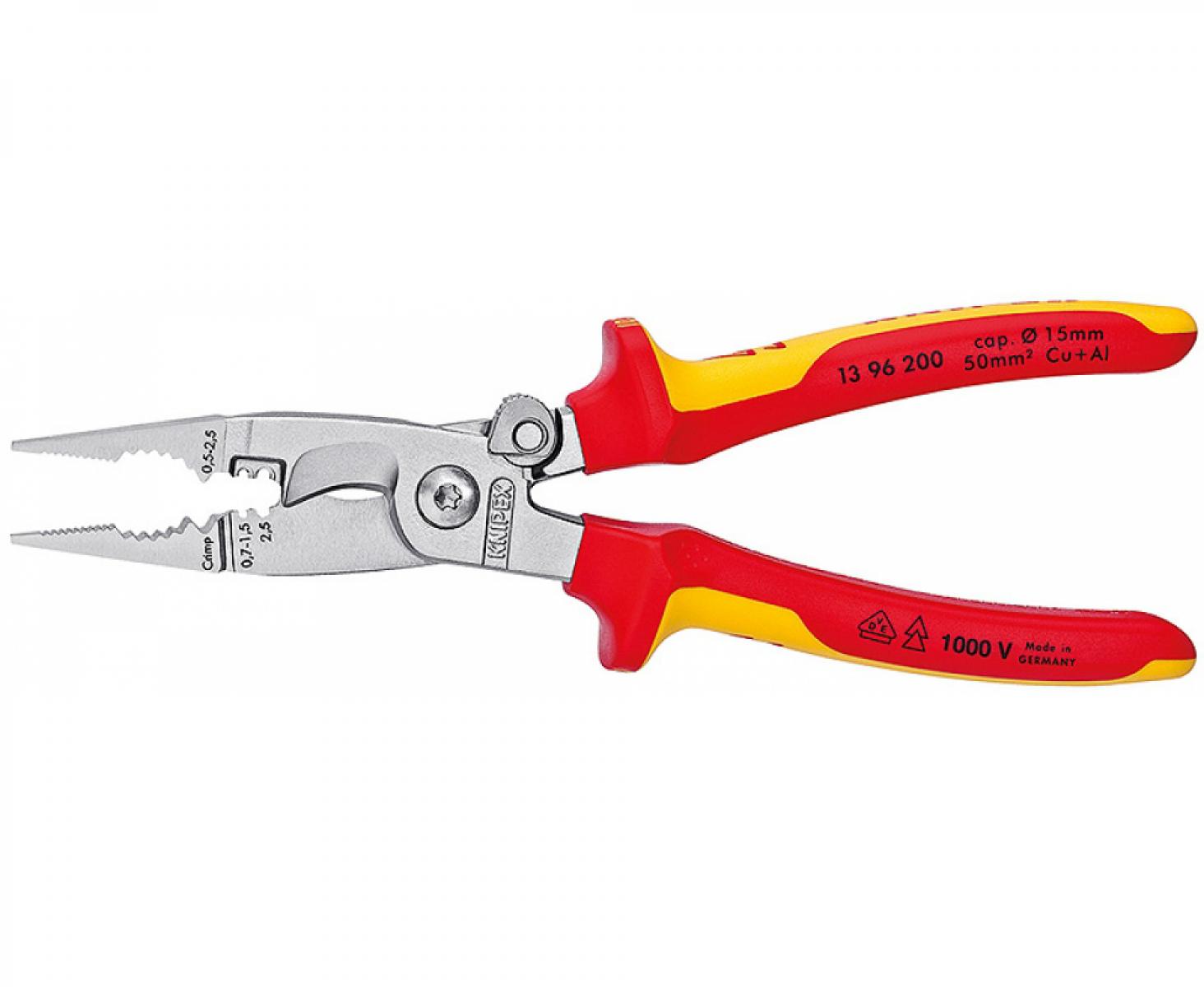 Электромонтажные клещи VDE Knipex KN-1396200