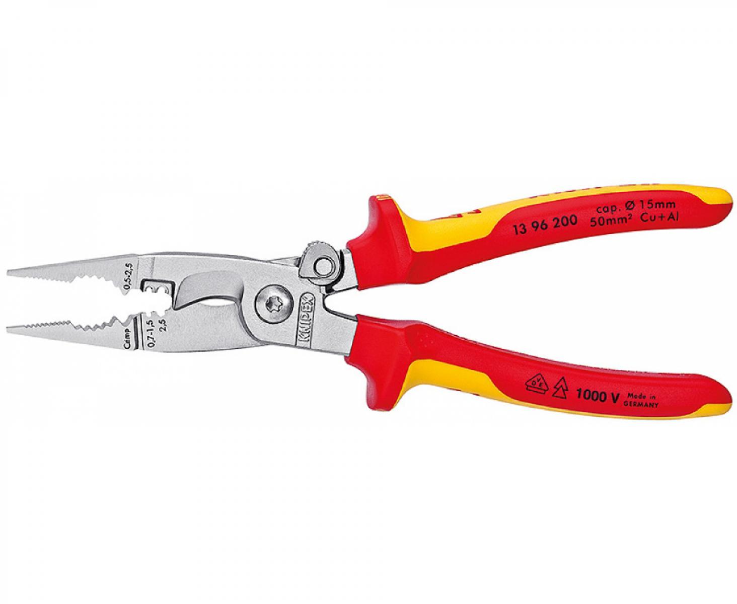 Электромонтажные клещи VDE Knipex KN-1396200