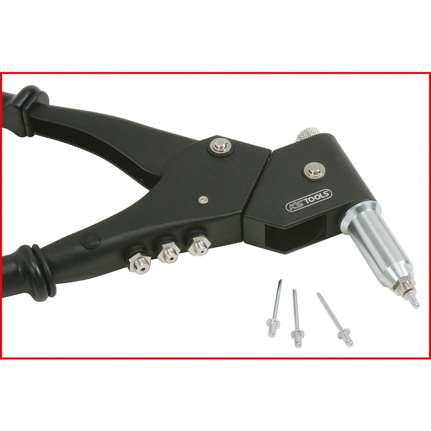 картинка Комплект универсальных ручных заклепочных клещей, 10 шт от магазина "Элит-инструмент"