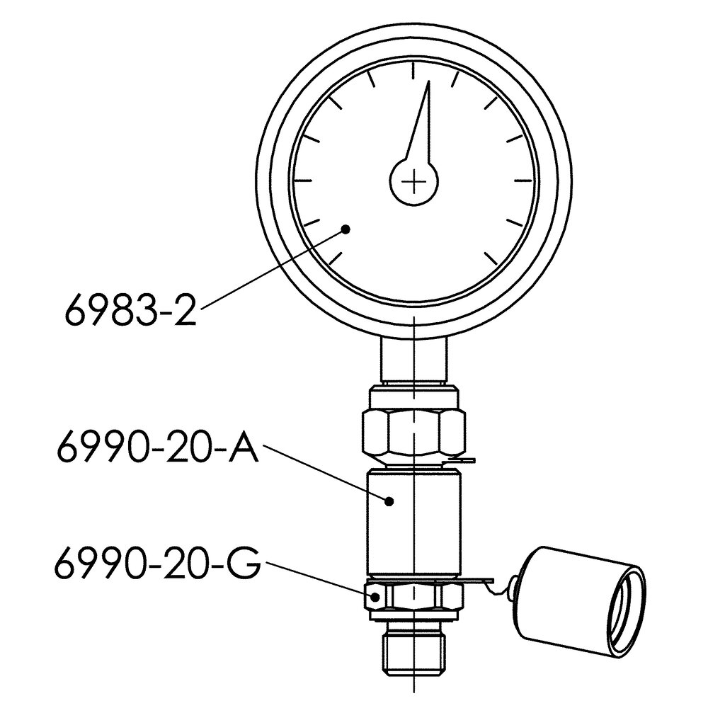 картинка Измерительная муфта АМF 321893 от магазина "Элит-инструмент"