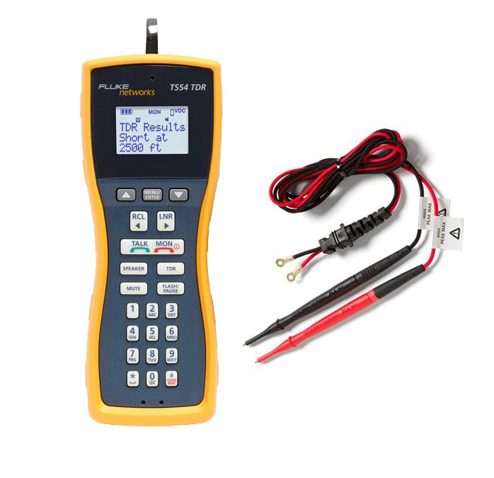 Тестер Fluke Networks TS54 Test Set с TDR, BANA 3781553