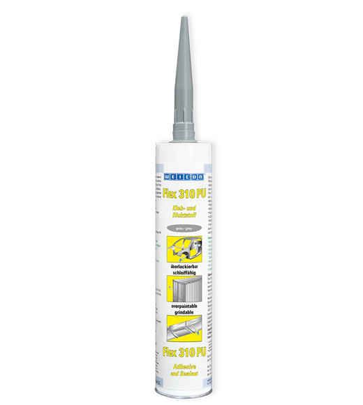картинка Flex 310 grey (310мл) Полиуретановый эластичный клей-герметик. Серый. (wcn13302310) от магазина "Элит-инструмент"
