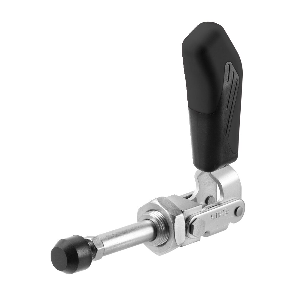 Шарнирный зажим двухтактного типа с черной ручкой АМF 558046
