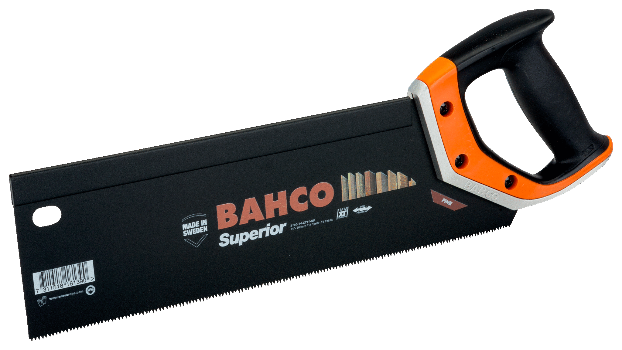 Ножовка обушковая с рукояткой ERGO™ BAHCO 3180