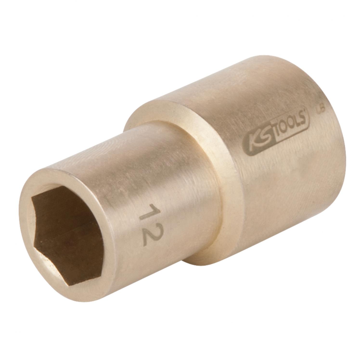 Торцовая головка 1/2", 6-гранная, 1.1/8"