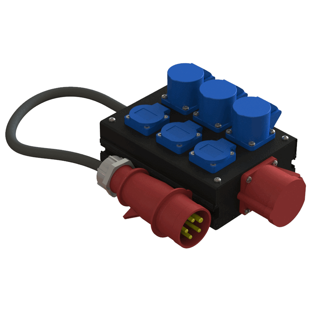 картинка Переносное распределительное устройство ETC 433 от магазина "Элит-инструмент"