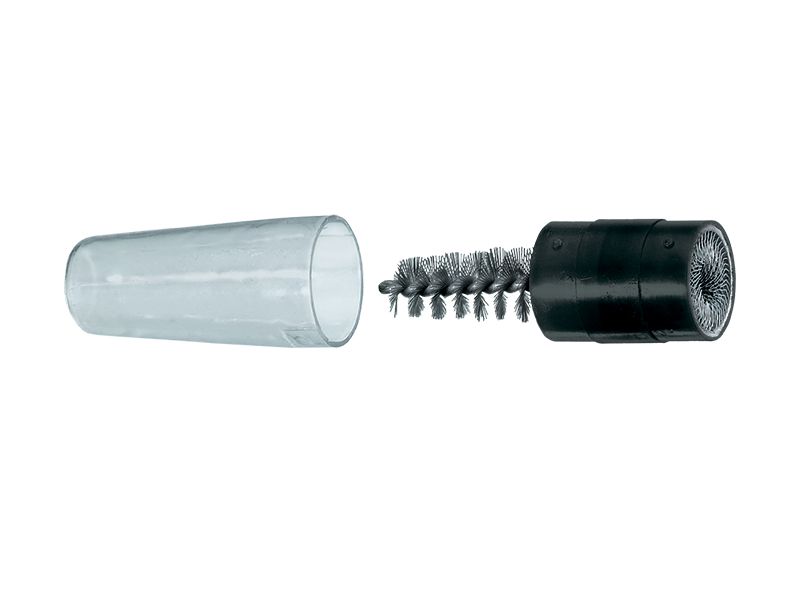 картинка Щётка для очистки клемм аккумуляторов D 17+24 мм LESSMANN 563.301 от магазина "Элит-инструмент"