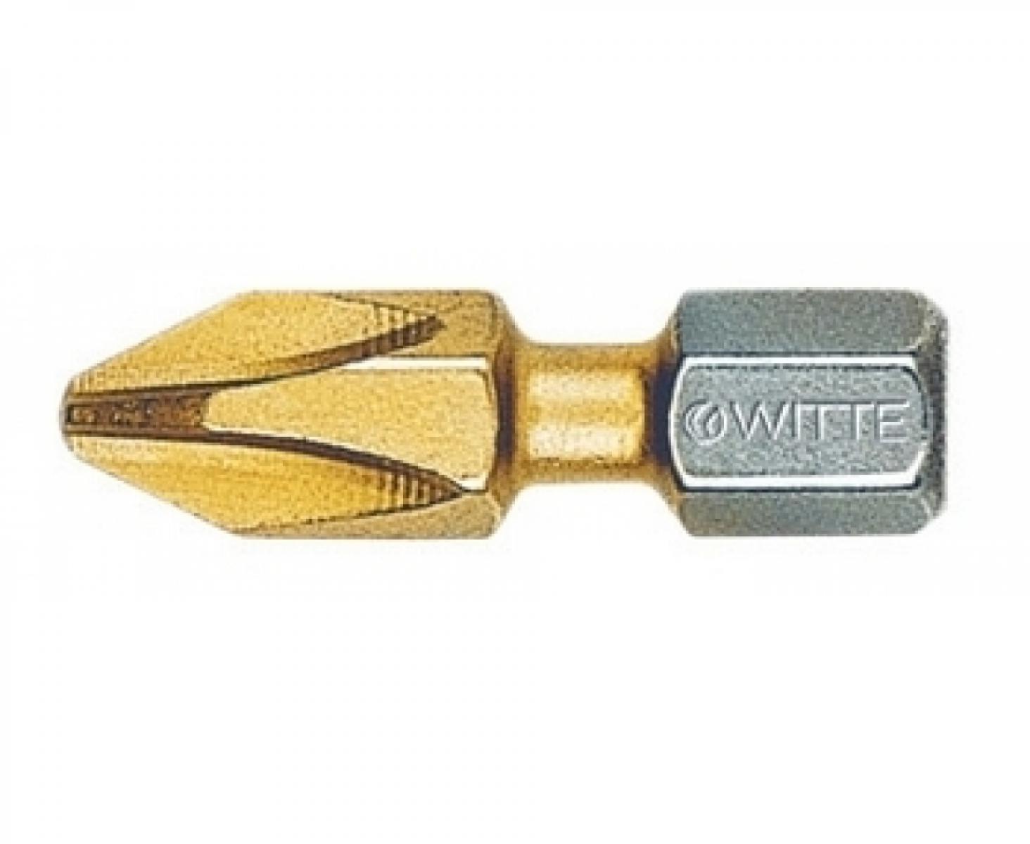 Бита Witte TIN BITFLEX 28423 крестовая PH3 х 25 мм