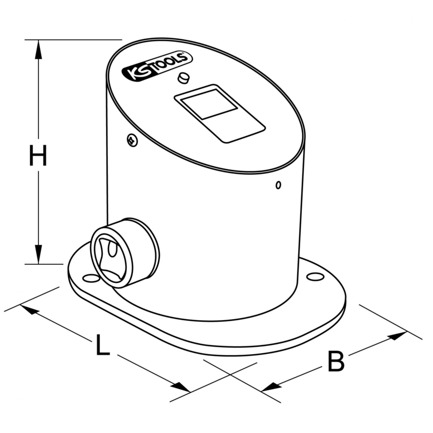 Электронный тестер, 500-1000 Нм KSTools-516.0200