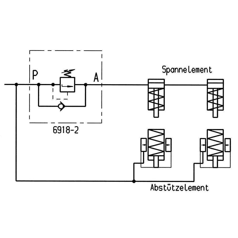 картинка Опорный элемент блочного типа АМF 65250 от магазина "Элит-инструмент"