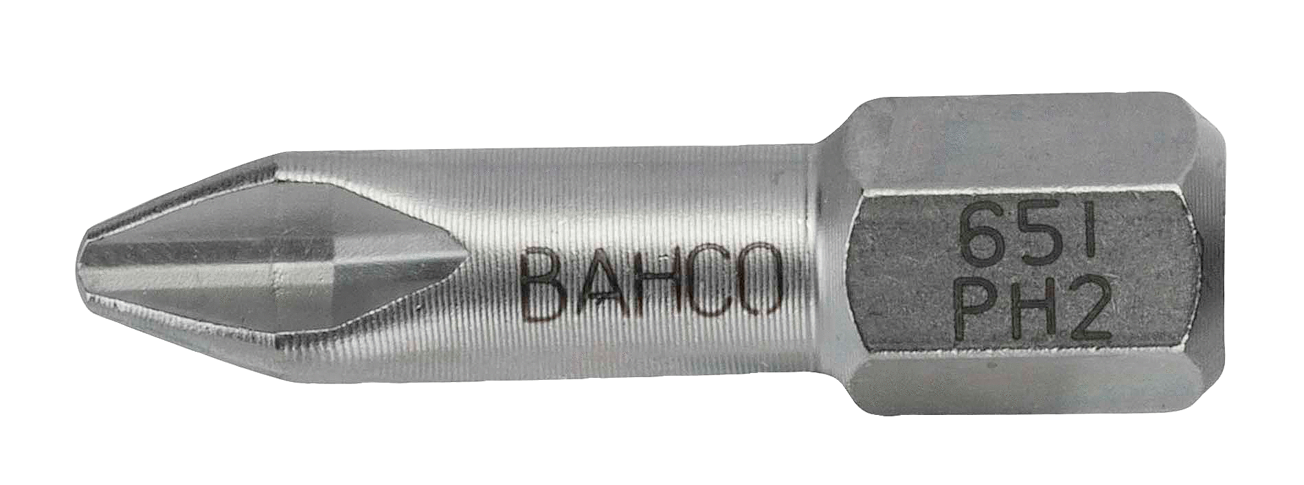 картинка Торсионные биты из нержавеющей стали для отверток Phillips, 25 мм BAHCO 65I/PH от магазина "Элит-инструмент"
