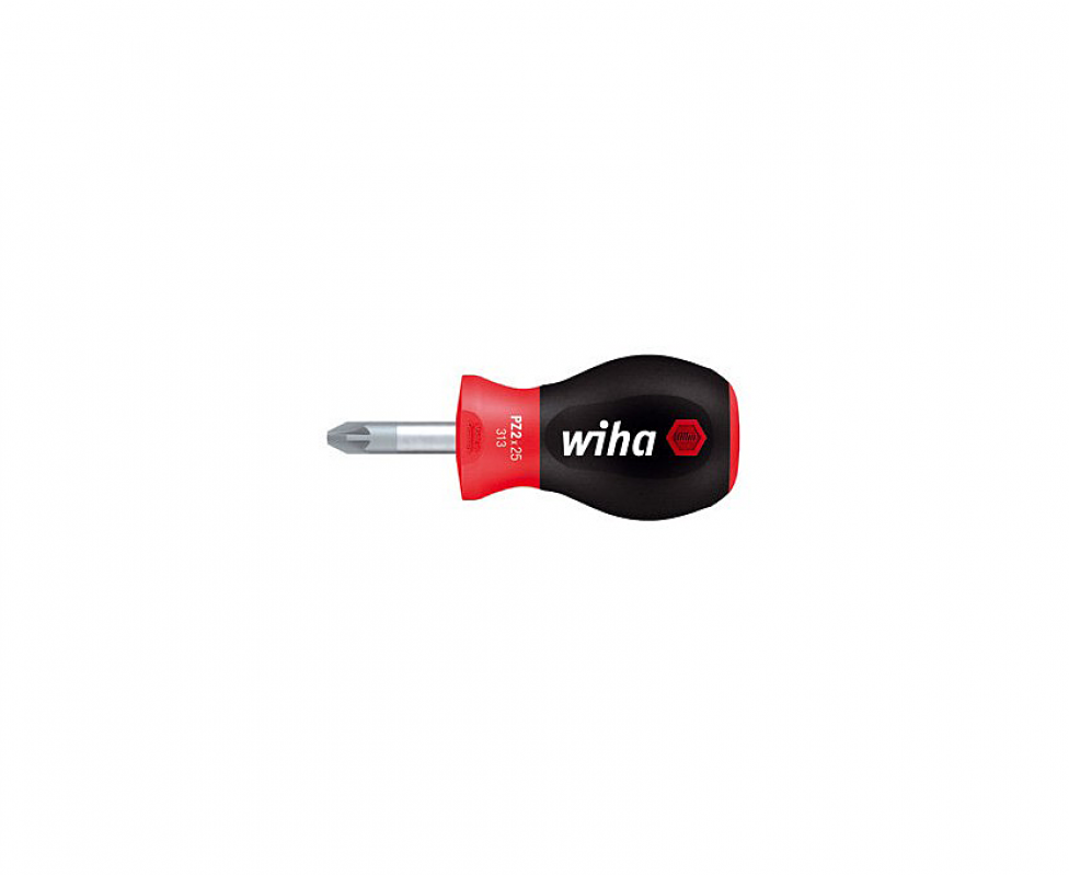 Отвертка Wiha SoftFinish Pozidriv 313 26973 PZ3 x 2,5 укороченная