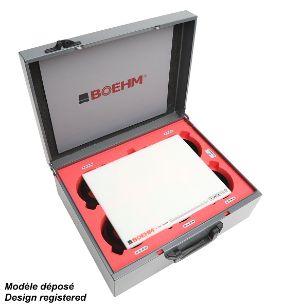 картинка Набор пробойников 2-99 мм BOEHM, 66 ПРЕДМЕТОВ | Размеры: 450 x 345 x 188мм (для паронитовых и графитовых прокладок) BOEHM JLB299PACC/7802 0299 Fplus от магазина "Элит-инструмент"