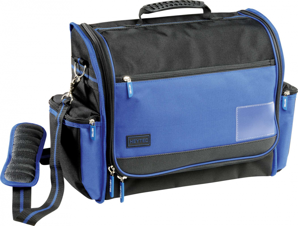 картинка 50807-92 сумка наплечная инструментальная, укомплектованная, 92 предмета, 555 x 410 x 180 мм 38 пр. HEYTEC HE-50807892000 от магазина "Элит-инструмент"