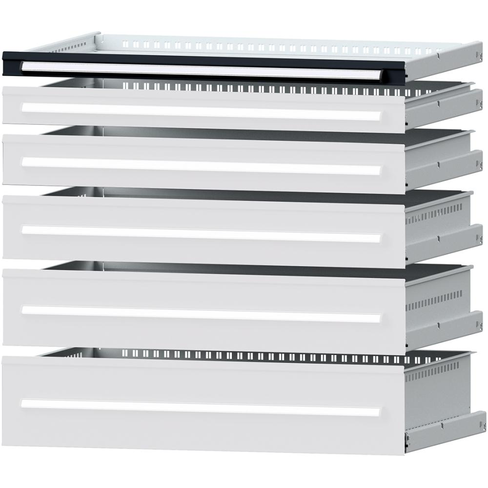 Формат ящика Ш750хГ600хШ60мм RAL 7016 грузоподъемность 75кг 3196 2938 Fplus