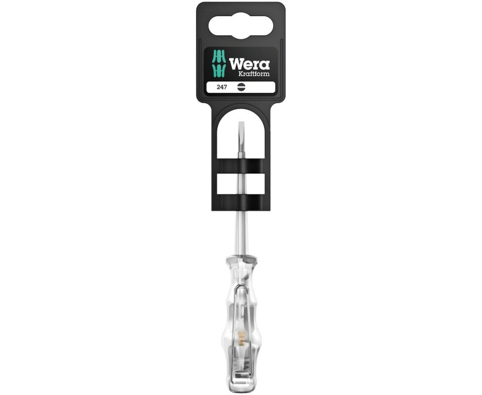 картинка Индикатор напряжения однополюсный Wera Kraftform 247SB WE-100100 0.5 x 3.0 x 70 от магазина "Элит-инструмент"