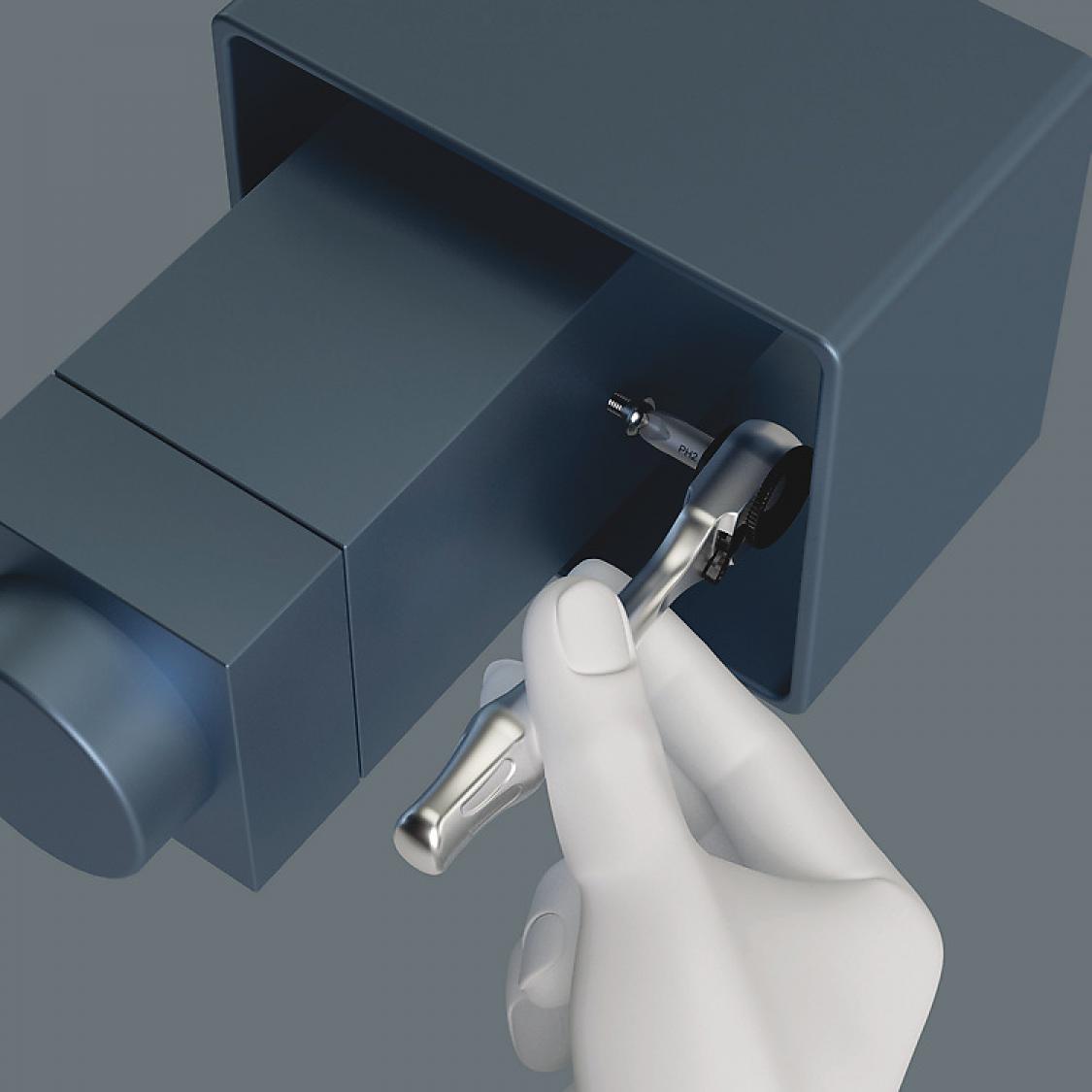 картинка Набор бит и головок с трешоткой в ассортименте Tool-Check PLUS WERA WE-056490 от магазина "Элит-инструмент"