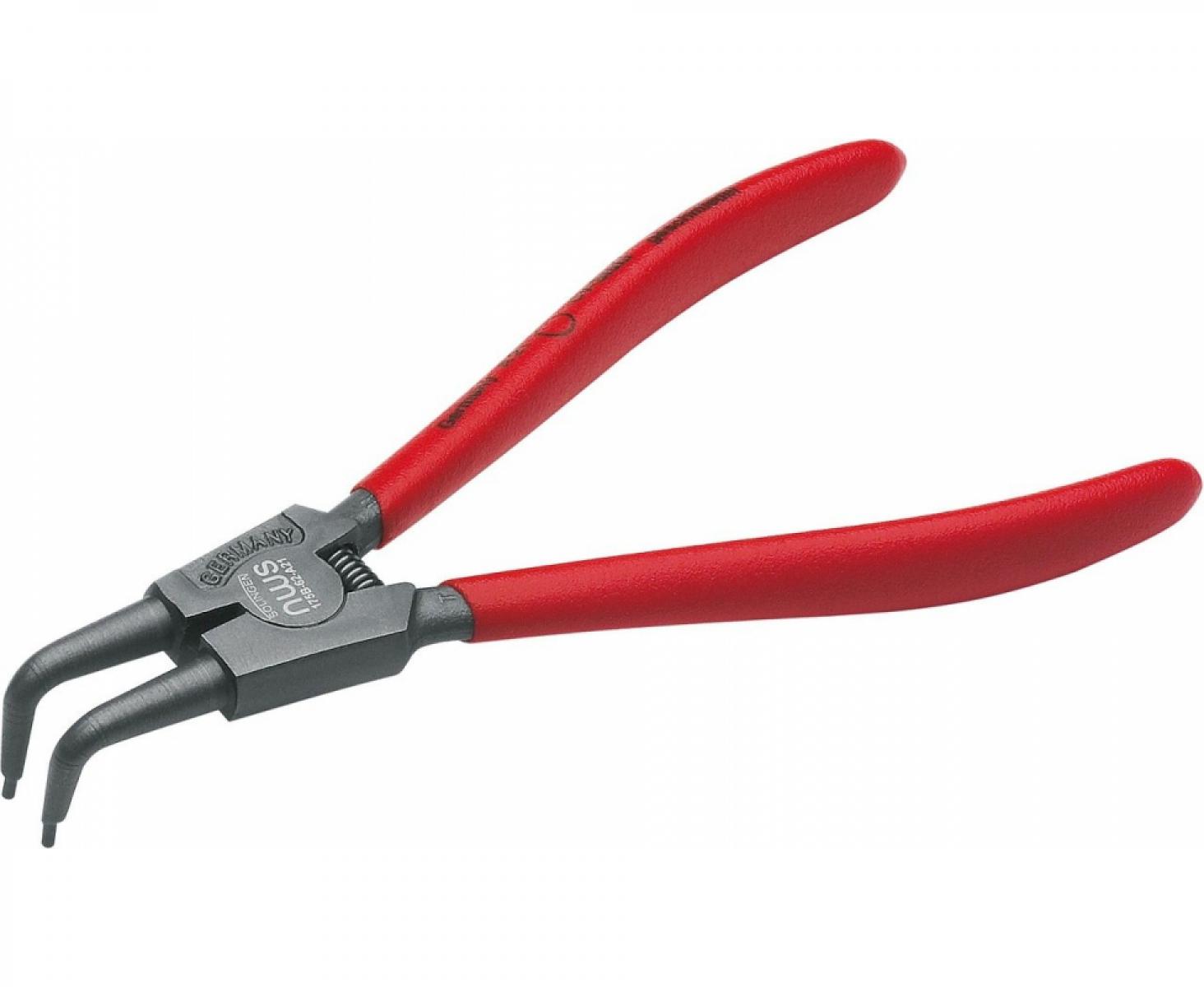 картинка Съемник для внешних стопорных колец 10-25 мм NWS 175-62-A11 с загнутыми на 90° губками от магазина "Элит-инструмент"