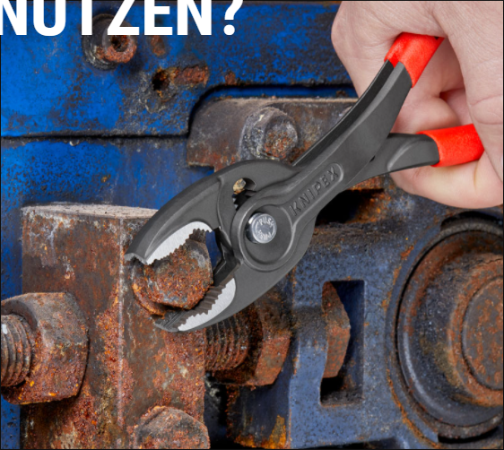 картинка Клещи захватные для скользящих шарниров  Twin Grip 8 "- Knipex Knipex KN-8201200 от магазина "Элит-инструмент"