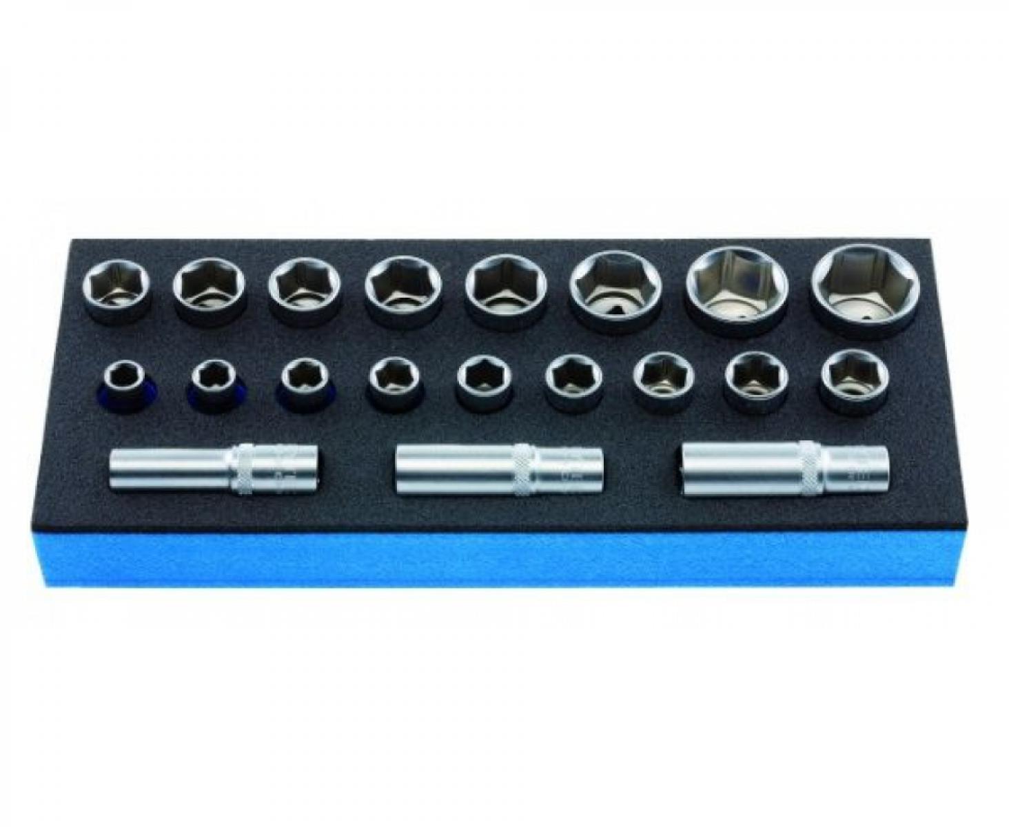 Набор торцовых головок 1/2" M 50829-12 Heyco HE-50829001283 20 предметов