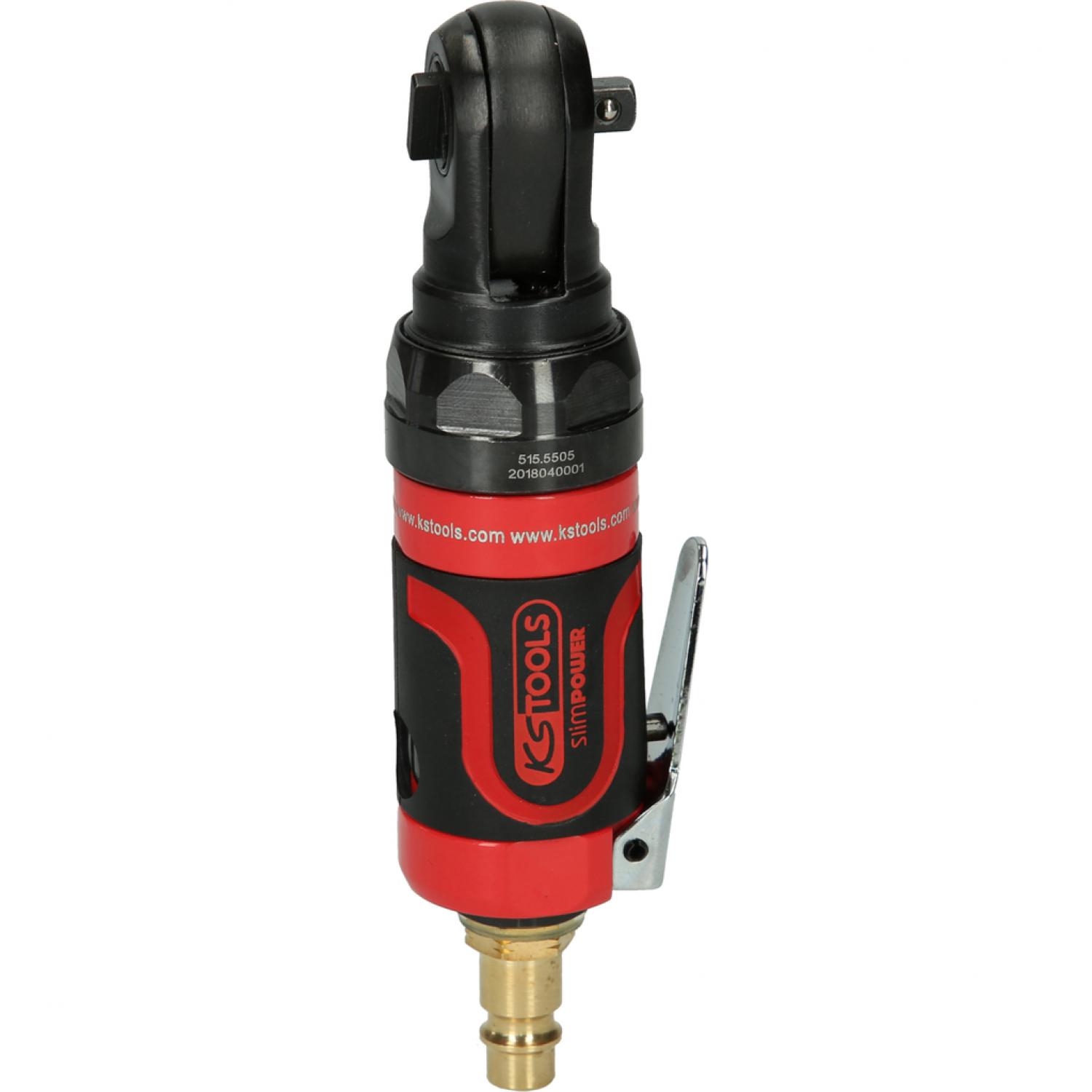 картинка Пневматический переключающийся мини-ключ с трещоткой SlimPOWER 1/4", 30 Нм от магазина "Элит-инструмент"