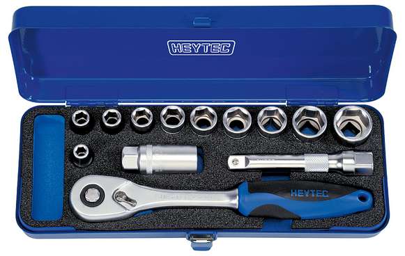 картинка 50807-92 сумка наплечная инструментальная, укомплектованная, 92 предмета, 555 x 410 x 180 мм 38 пр. HEYTEC HE-50807892000 от магазина "Элит-инструмент"