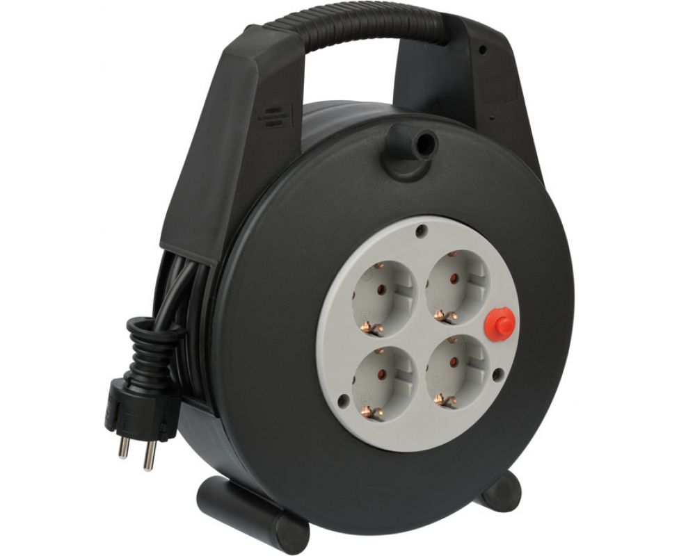 картинка Удлинитель сетевой на катушке 15 м IP20 Brennenstuhl Vario Line H05VV-F 3G1,5 1094200 от магазина "Элит-инструмент"