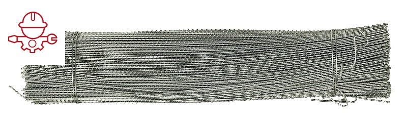 картинка Пломбировочная проволока, оцинкованная, в мотках Kukko 334-934 от магазина "Элит-инструмент"