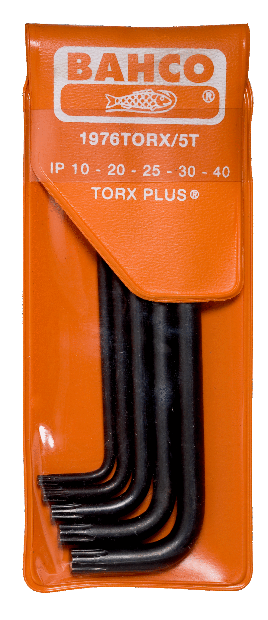 Набор оксидированных шестигранников под винты TORX PLUS® BAHCO 1976TORX/