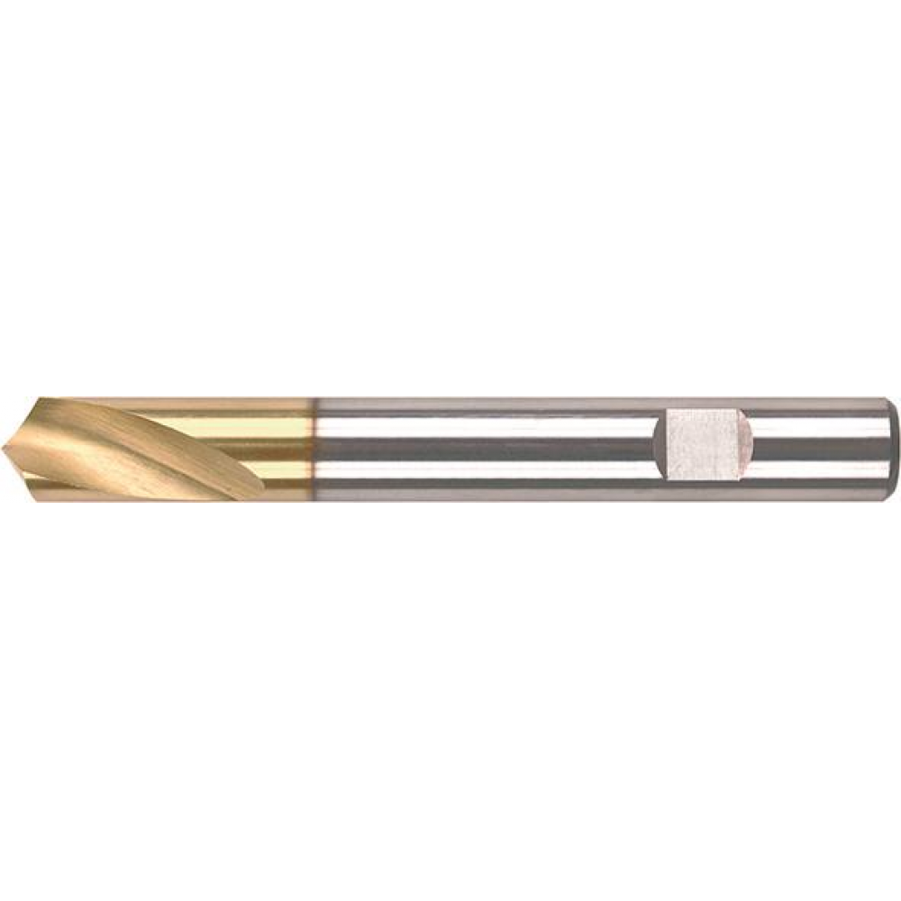 картинка Точечное сверло NC DIN1835 HSSCo5 TiN форма B Цилиндрический хвостовик 120 градусов, FORMAT 10,0 мм 1149 1000 Fplus от магазина "Элит-инструмент"