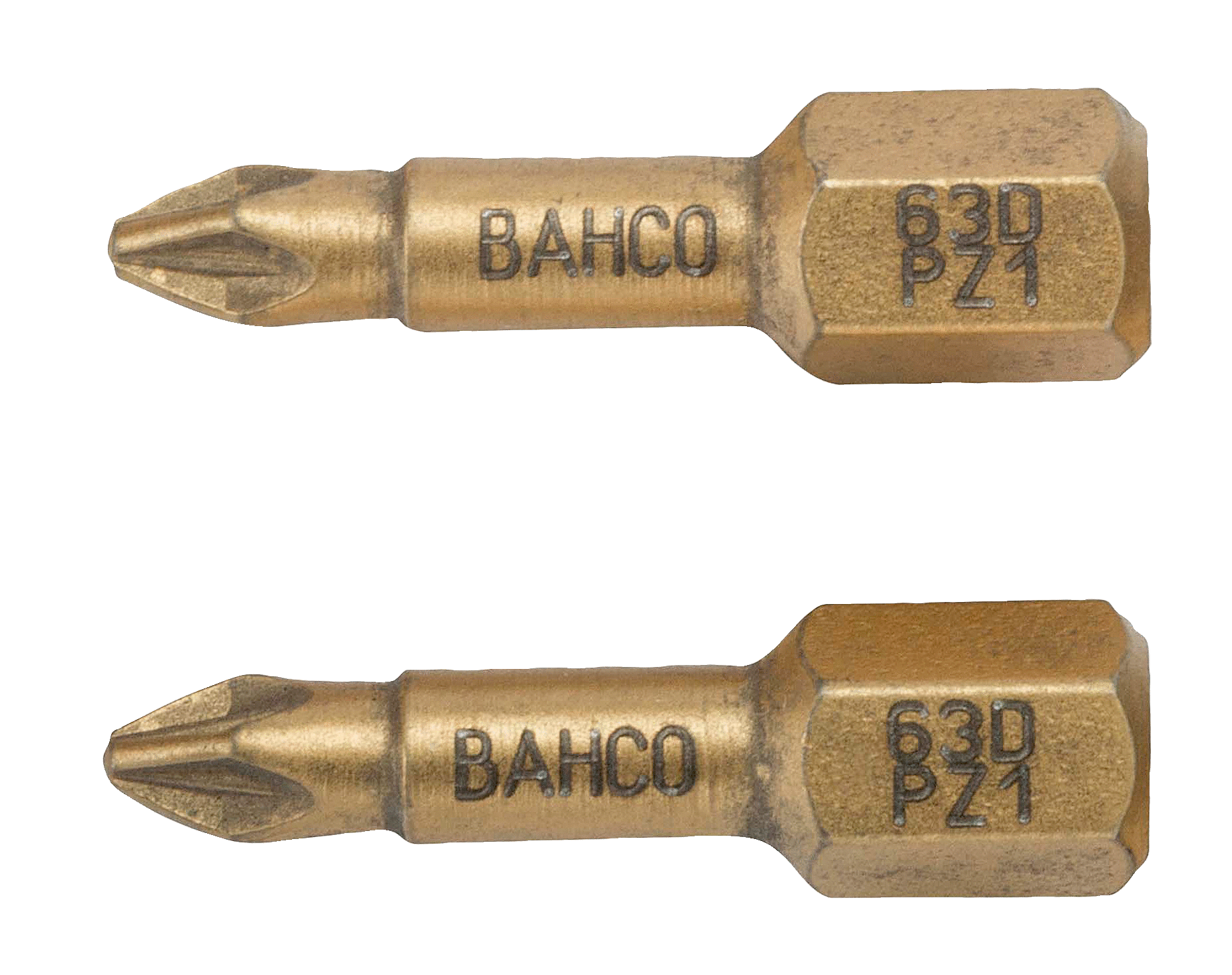 картинка Алмазные биты для отверток Pozidriv, 25 мм BAHCO 63D/PZ3 от магазина "Элит-инструмент"