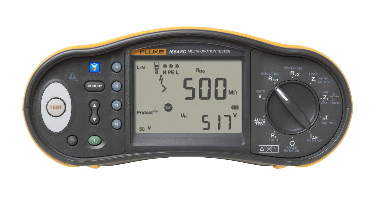 Тестер электроустановок Fluke 1664 FC 4547054