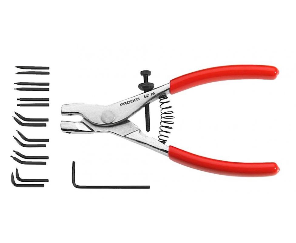 картинка Щипцы для внешних стопорных колец Facom 467 от магазина "Элит-инструмент"