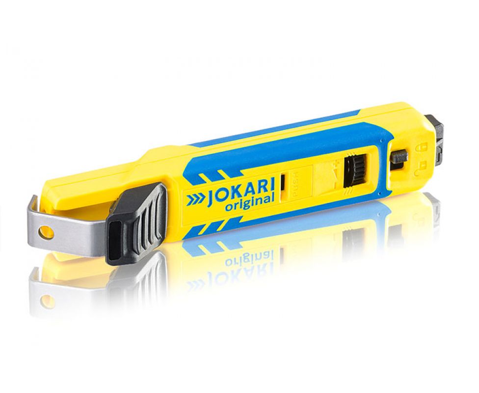 картинка Нож System 4-70 для разделки круглого кабеля Jokari JK 70000 от магазина "Элит-инструмент"