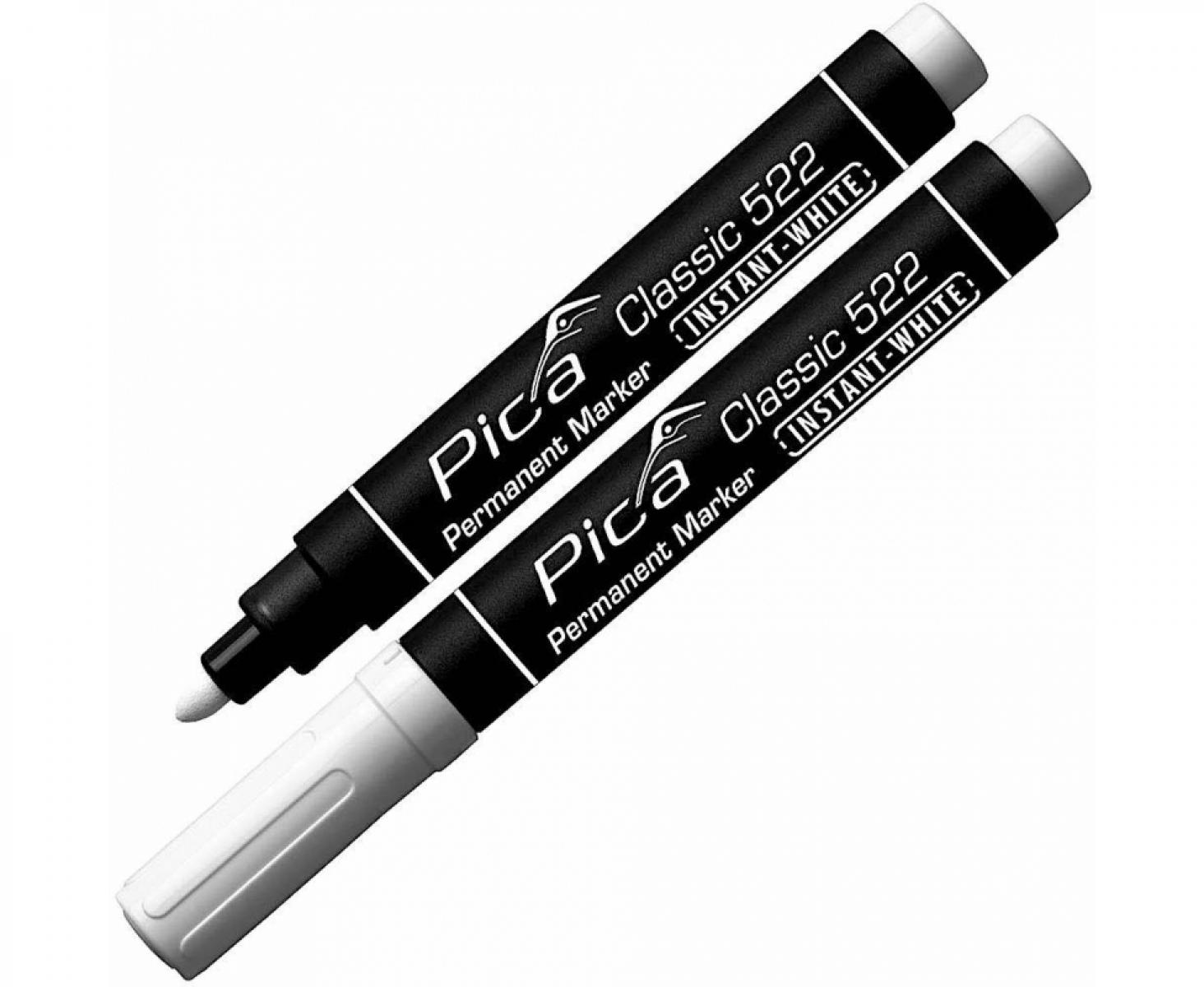 картинка Маркер перманентный белый Instant-White Pica 522/52 от магазина "Элит-инструмент"