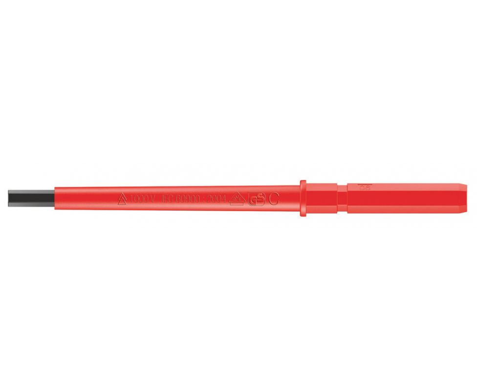 Отвертка HEX Wera Kraftform Kompakt VDE 64 i WE-003421 3.0 х 154 для винтов с внутренним шестигранником изолированная