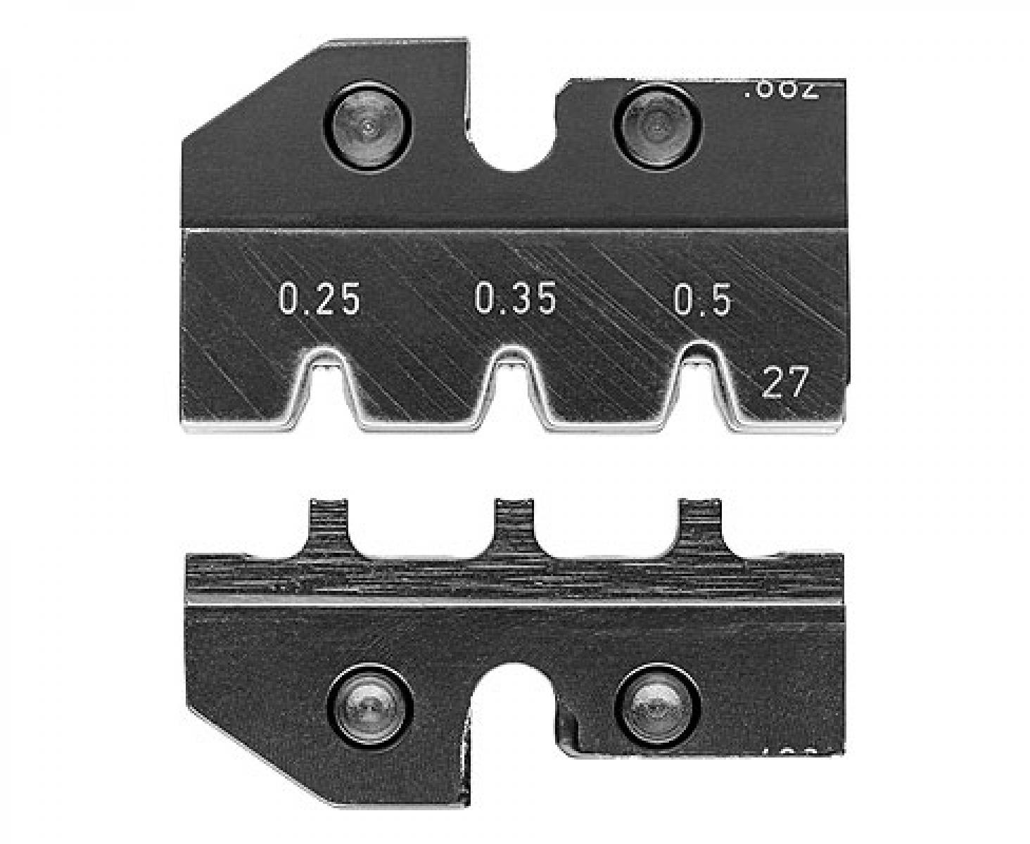 Плашка опрессовочная для штекера MQS Knipex KN-974927