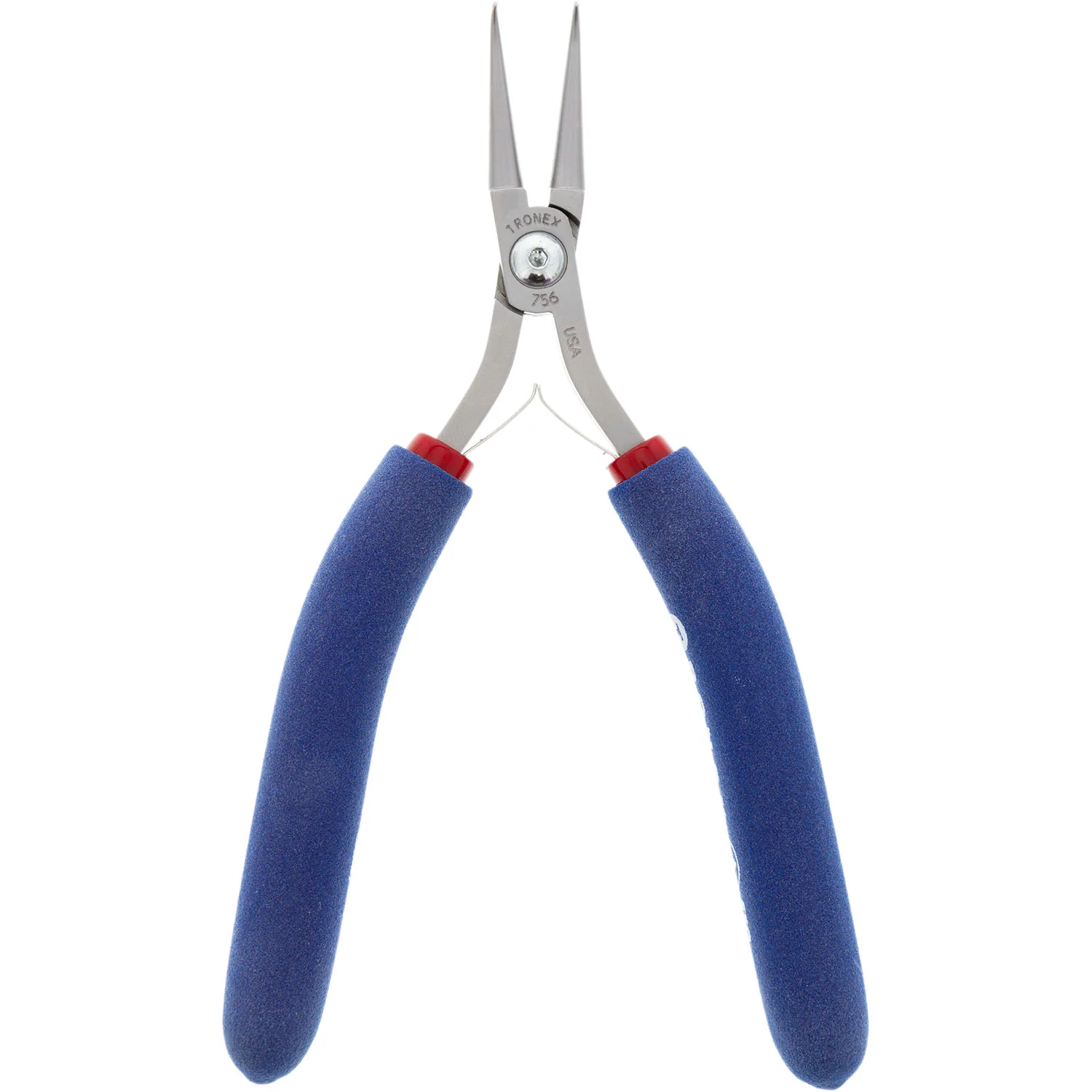 P756 • Плоскогубцы с изогнутым наконечником - Круглый наконечник P756