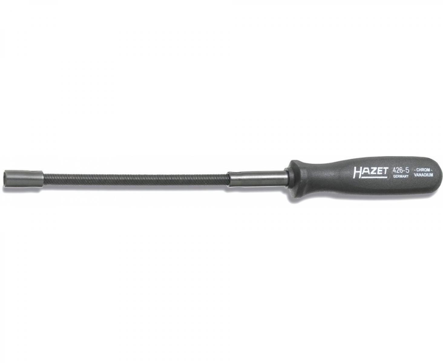 картинка Отвертка-торцовый ключ гибкий HEX Nut 7х190 мм Hazet 426-7 от магазина "Элит-инструмент"