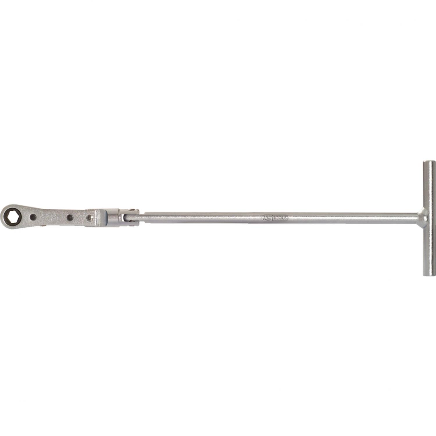 картинка Ключ с трещоткой и Т-образной рукояткой для извлечения свечей накала, 8 мм от магазина "Элит-инструмент"