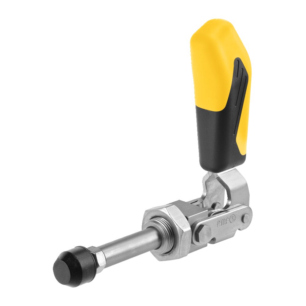 Шарнирный зажим двухтактного типа с желтой ручкой АМF 557290