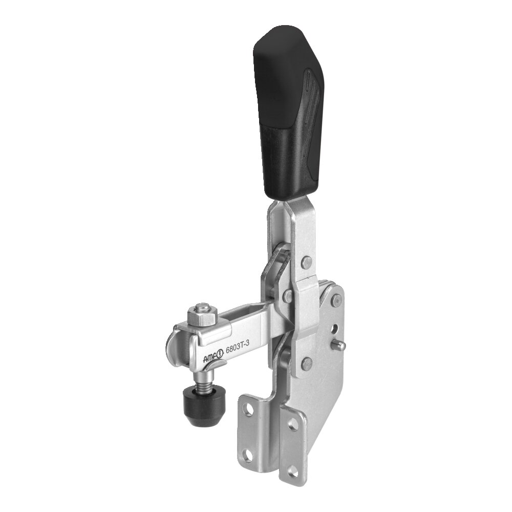 Вертикальный шарнирный зажим с черной ручкой АМF 557980