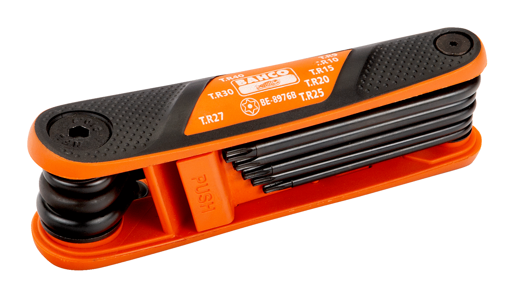 Набор оксидированных шестигранников под винты TORX® TR BAHCO BE-8976B