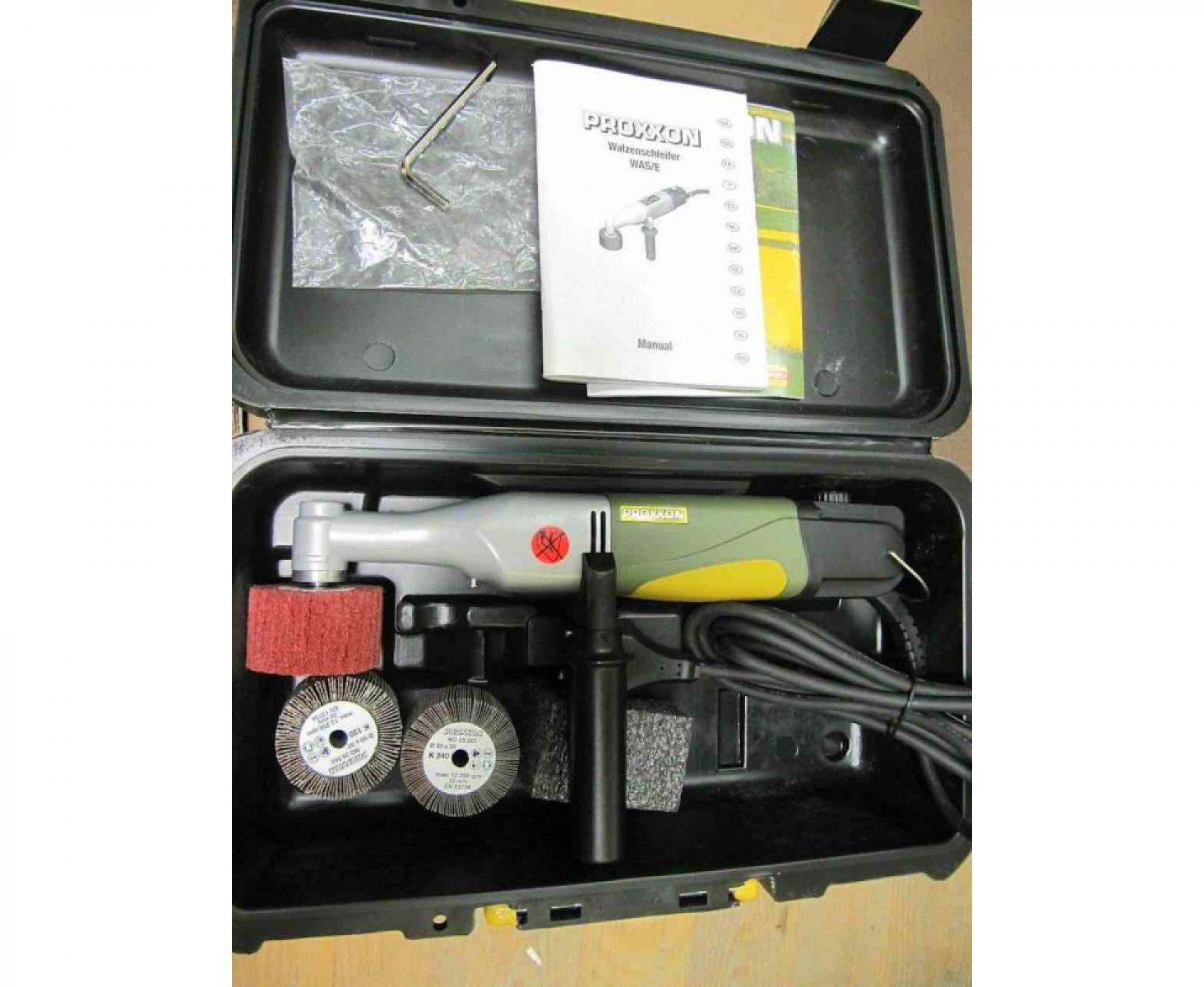 картинка Шлифовальная машина щеточная Micromot Proxxon WAS/E 28560 от магазина "Элит-инструмент"