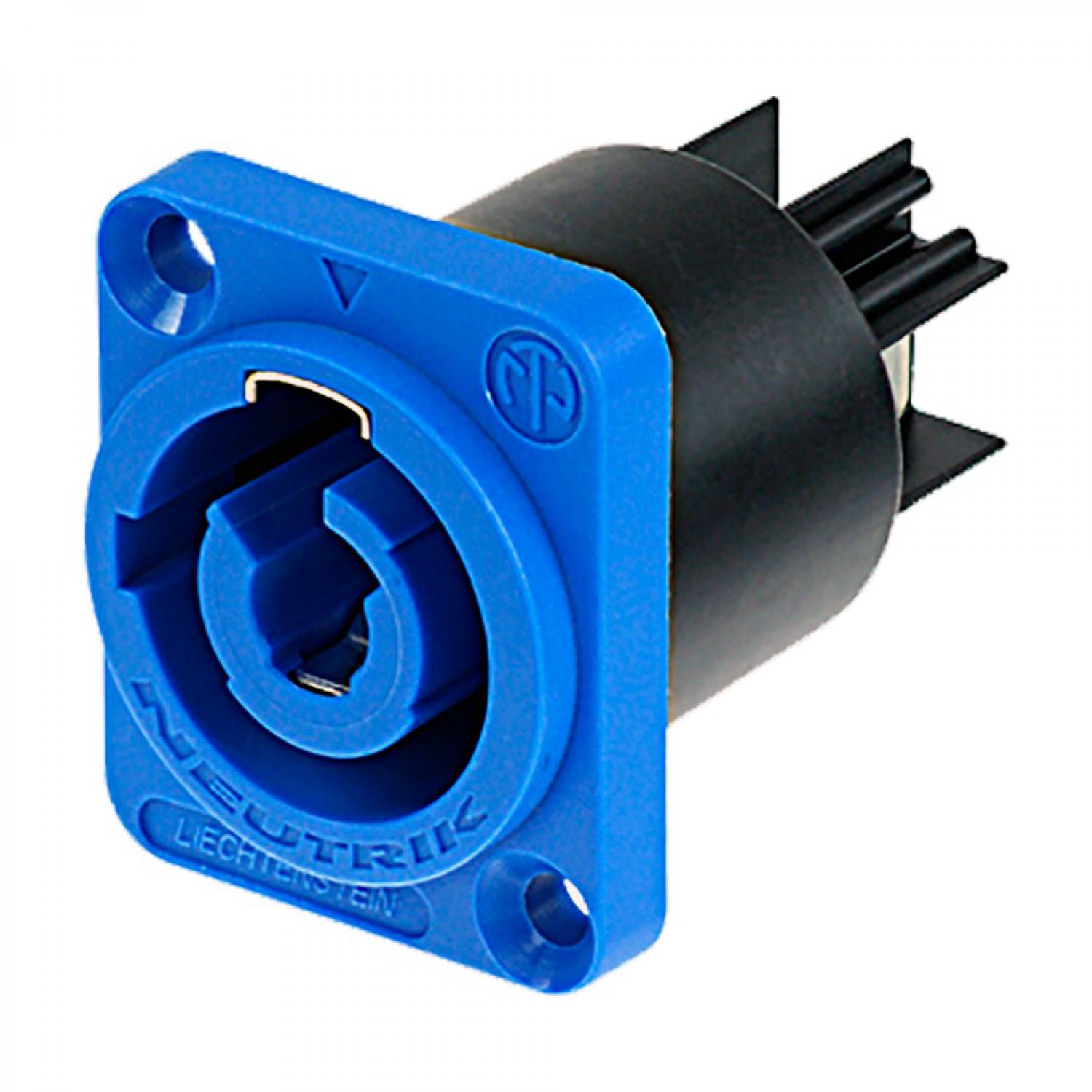 картинка Панельный разъем Neutrik PowerCON 20 А синий от магазина "Элит-инструмент"