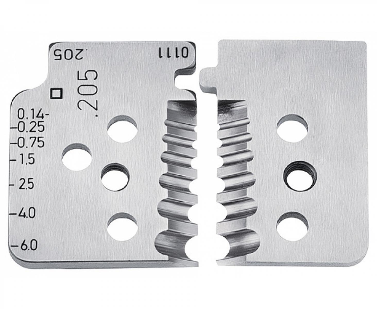 картинка 1 пара запасных ножей Knipex KN-121906 от магазина "Элит-инструмент"