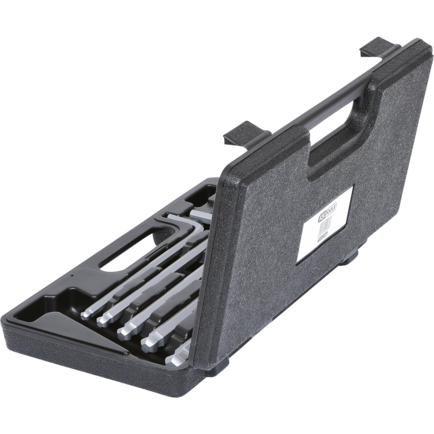 картинка Комплект угловых штифтовых ключей с внутренним шестигранником и шаровой головкой, размера XL, 10 шт от магазина "Элит-инструмент"