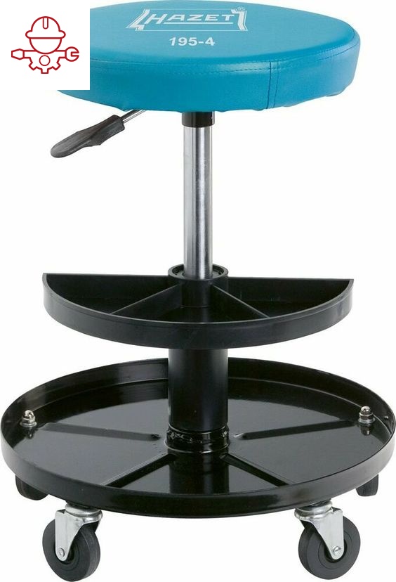 картинка Табурет для нагрузки 150kg 380-510mm HAZET 195-4/6970 0009 Fplus от магазина "Элит-инструмент"
