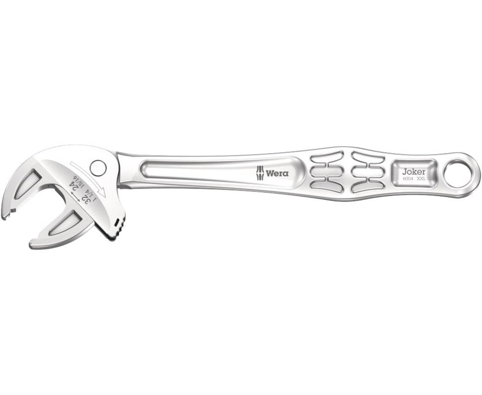 картинка Ключ рожковый с самонастройкой Wera 6004 Joker XXL WE-020102 24-32х 322 мм от магазина "Элит-инструмент"