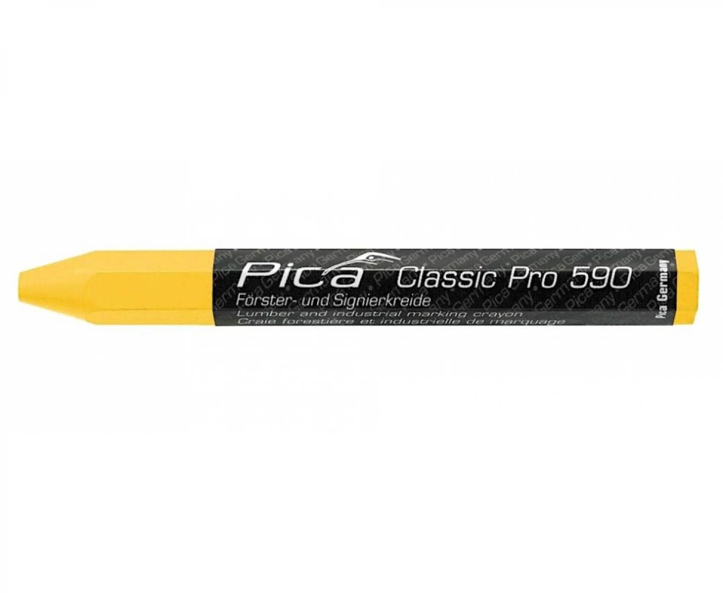картинка Мелок восковой желтый Classic Pro Pica 590/44 от магазина "Элит-инструмент"